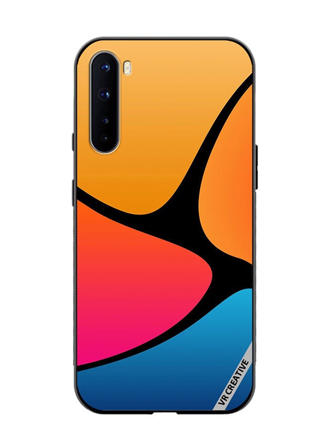 VR CREATIVE Protective Case Cover For OnePlus Nord Color Mixture Design Multicolour - Image 1