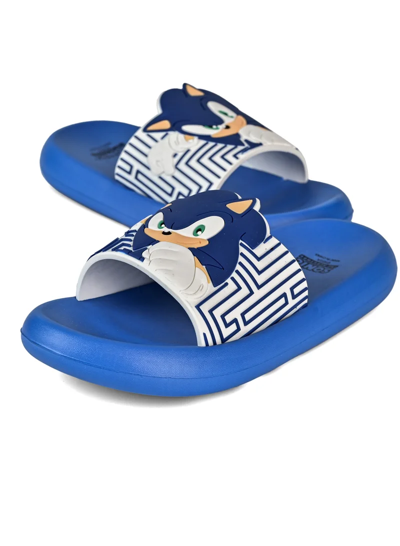 UrbanHaul Sonic the Hedgehog Patterned Non-Slip Sole Boys' Suitable for Daily Use