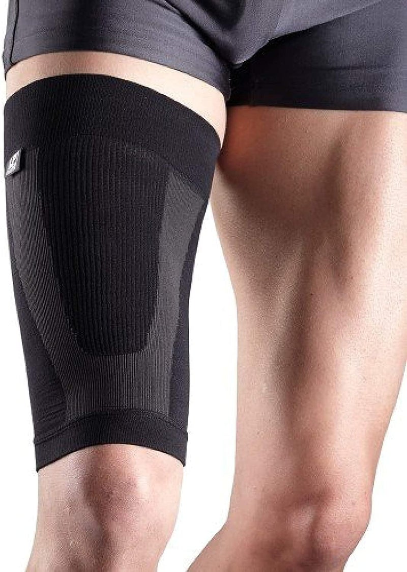 LP Support 271Z Thigh Compression Sleeve - Black - Image 1