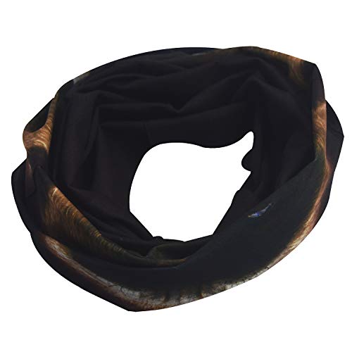 Obacle Animal Half Face Mask Sun Dust Wind Protection Breathable Seamless Face Mask for Men Women, Lightweight Thin Neck Gaiter for Outdoor Sports Gifts (Orangutan Bitter Face) - Image 4