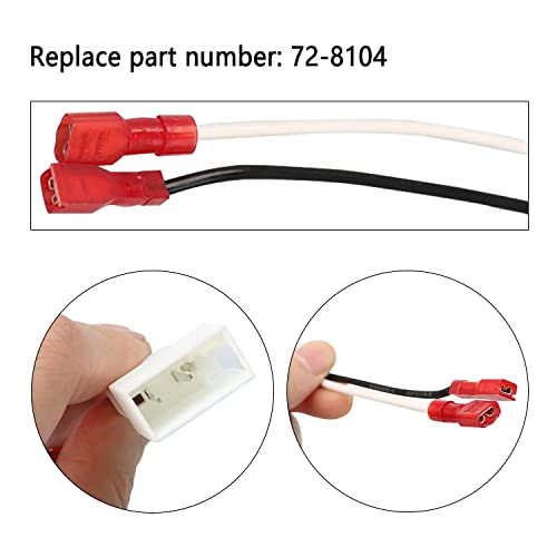 VKVXCLON 72-8104 Speaker Adapter Wire Harness Replacement for Toyota Camry Corolla Tacoma Tundra Scion Pontiac Car Front and Rear Door Speaker Wire Harness Adapter Plug 4Pcs - Image 5