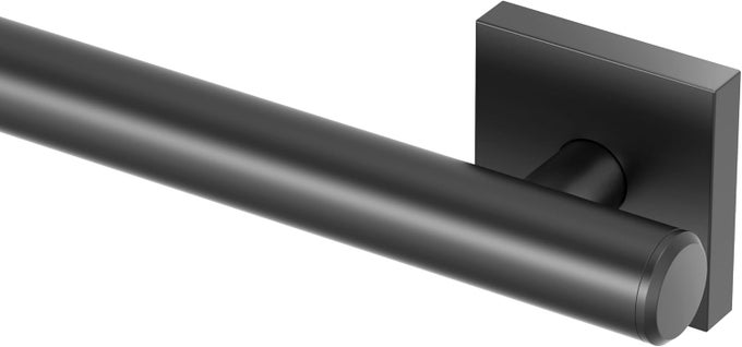 942MX ELEVATE 18 L GRAB BAR MATTE BLACKADA COMPLIANT STAINLESS STEEL SAFETY GRAB BAR FOR BATHROOM