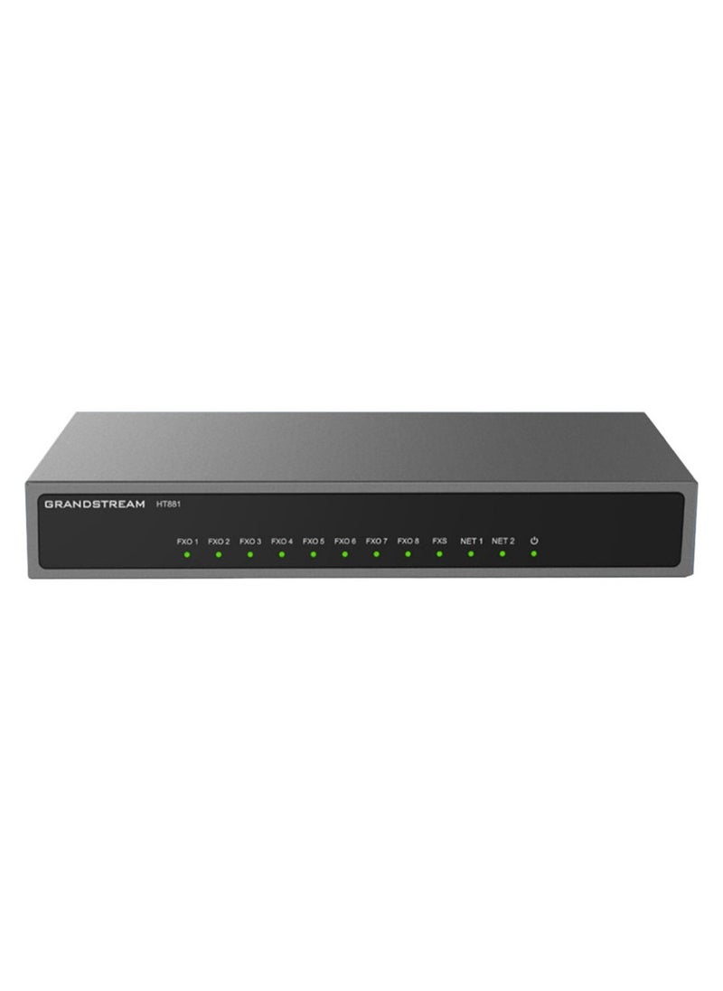 Grandstream Grandstream GS-HT881 Analog FXO Gateway 8 FXO 1 FXS 3 SIP Profiles  - Image 1