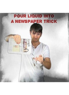 MilesMagic Magician'S Appearing And Disappearing Liquid From Newspaper Gimmick Prop Magic Trick  - Image 2