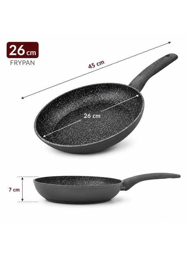 Lamart Non-Stick Frypan Flint 26 Cm  Durable Aluminium - Image 5