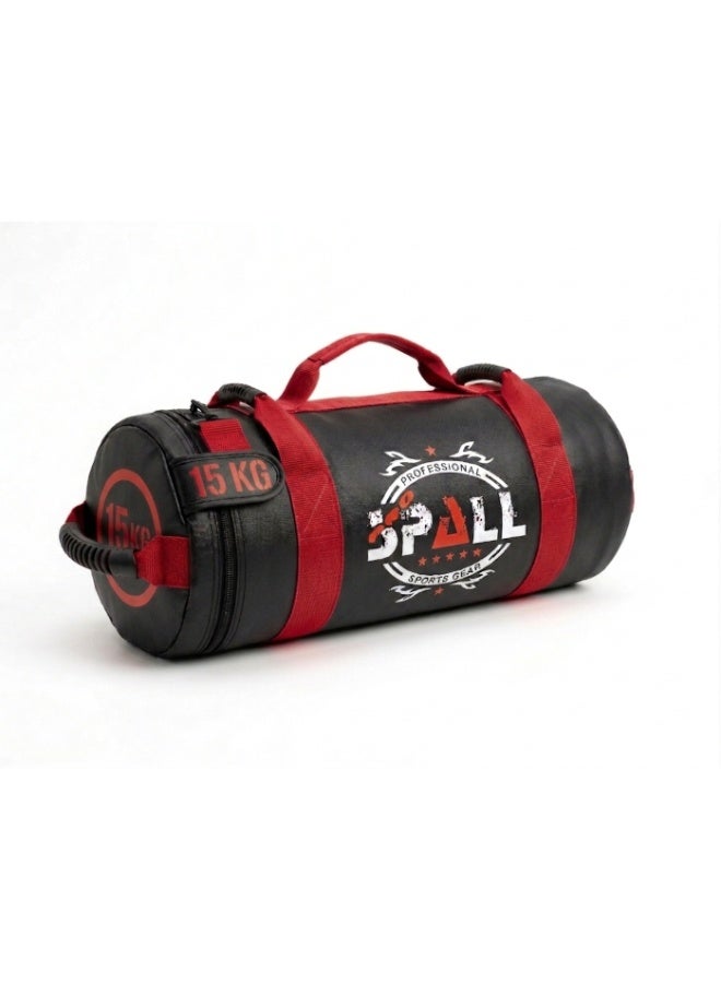 SPALL Power Bag Weighted Training Sandbag for Strength & Functional Fitness Workout, Heavy Duty Fitness Bag for Cross Training, Home Gym, Core & Conditioning, 5KG 10KG 15KG 20KG - Image 1