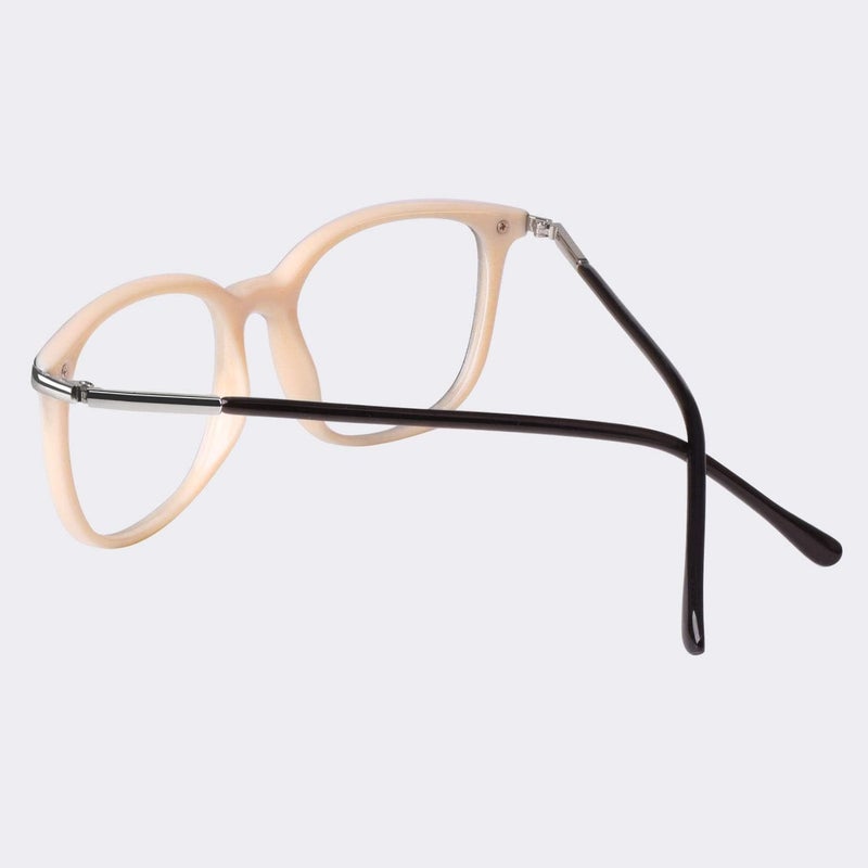 GQUEEN Fashion Fake Glasses Non Prescription Glasses Clear Lens Glasses Nerd Plain Frames Women Men, 201579 - Image 4