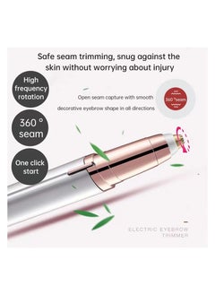 HUIHAO Flawless Brows Hair Trimmer White  - Image 3
