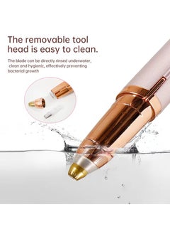 HUIHAO Flawless Brows Hair Trimmer White  - Image 4