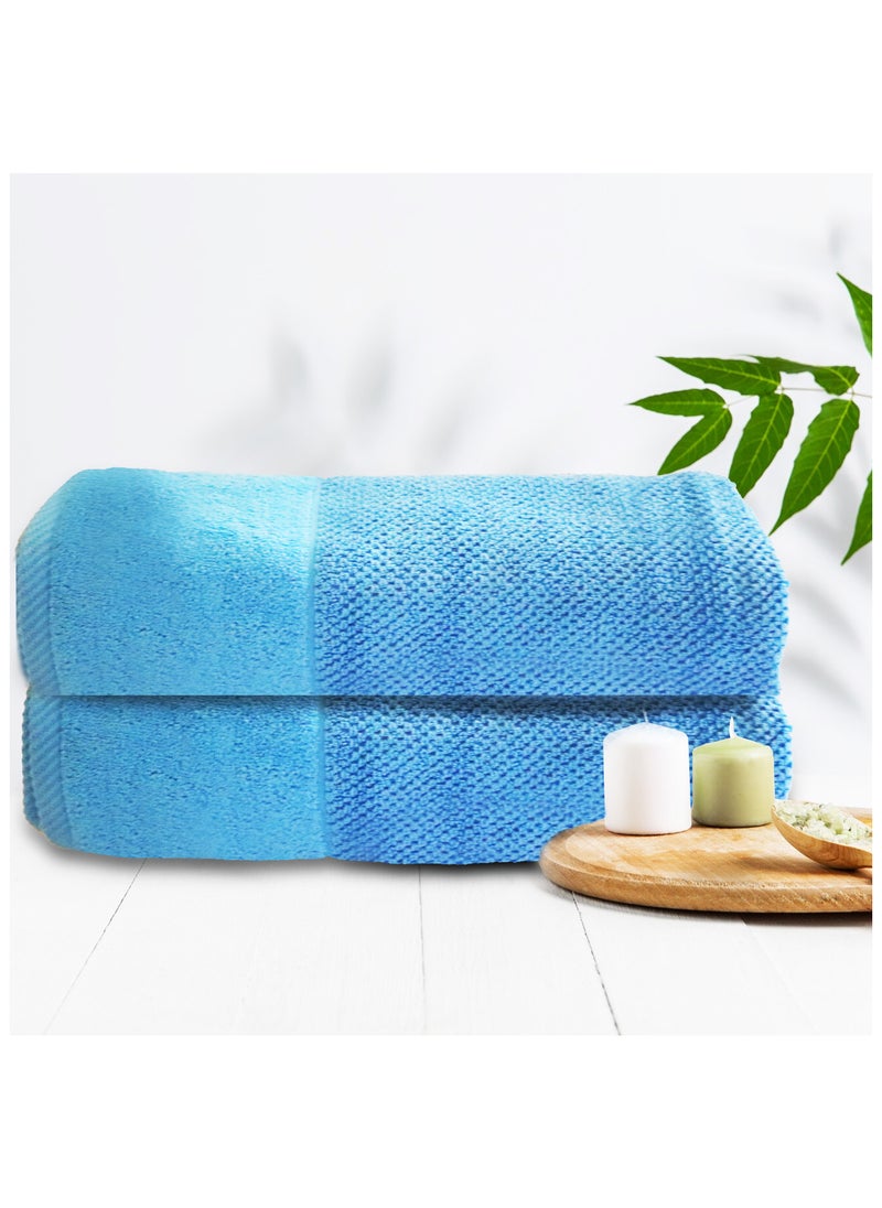 Algrave Bath Towel 100% Premium Cotton Bath Towel (75 x 145 cm)  Fade-resistant Long-lasting Bath Towel Gives Touch & Comfort