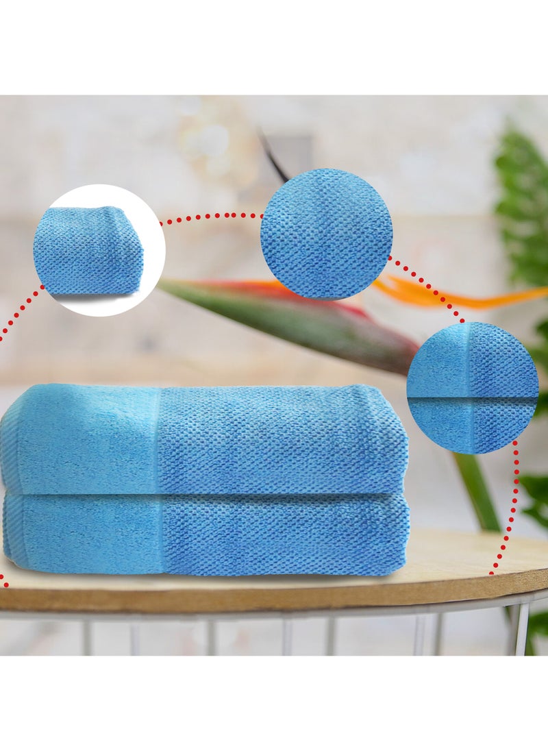Algrave Bath Towel 100% Premium Cotton Bath Towel (75 x 145 cm)  Fade-resistant Long-lasting Bath Towel Gives Touch & Comfort