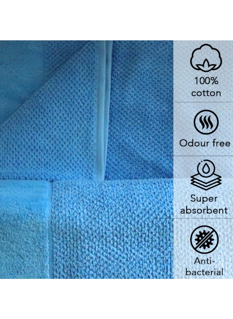 Algrave Bath Towel 100% Premium Cotton Bath Towel (75 x 145 cm)  Fade-resistant Long-lasting Bath Towel Gives Touch & Comfort