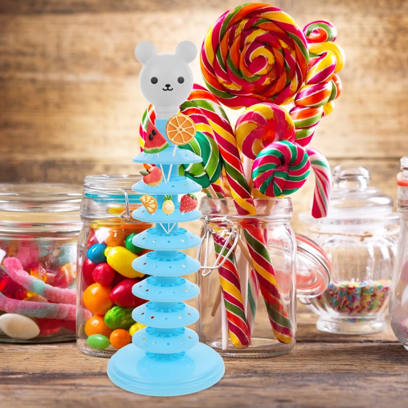 Display Stand Lollipop Holder Display Stand For Weddings Birthday Parties (8-tier) - Image 3