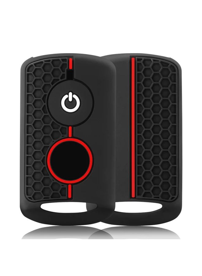 Black Silicone Remote Key Fob Case For Yamaha Nmax Nvx Xmax Qbix Aerox Jauns Models - Image 1