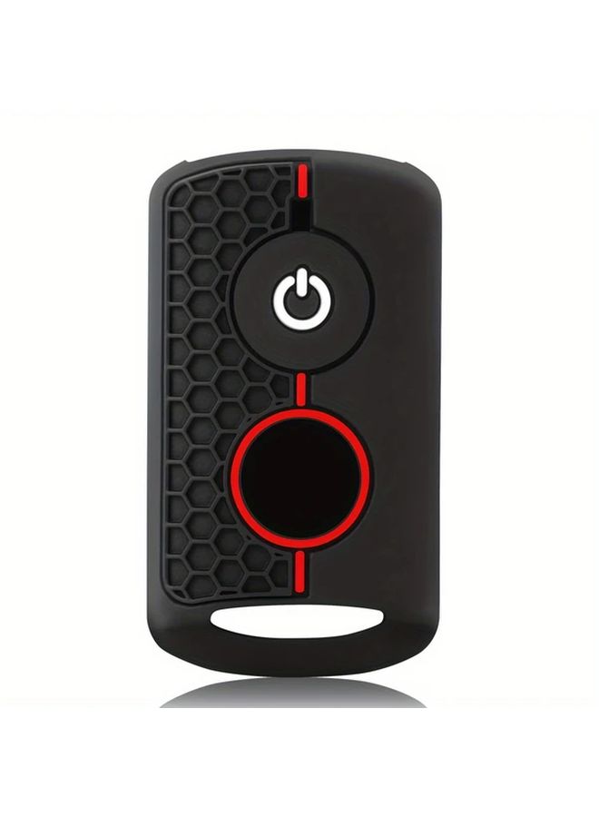 Black Silicone Remote Key Fob Case For Yamaha Nmax Nvx Xmax Qbix Aerox Jauns Models - Image 3