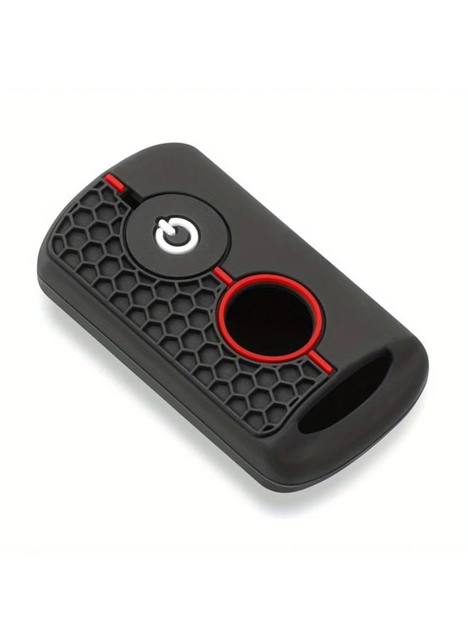 Black Silicone Remote Key Fob Case For Yamaha Nmax Nvx Xmax Qbix Aerox Jauns Models - Image 4