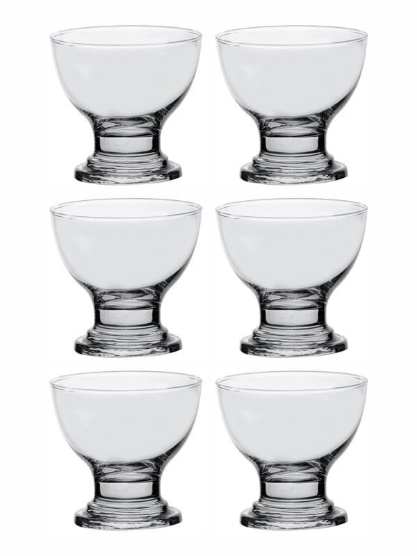 ROXX Glass Splenda Footed Bowl Set of 6pcs - Image 2