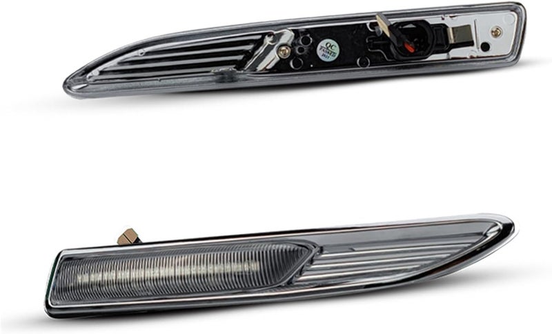 QASULER Dynamic Amber Side Marker Turn Signal Light - Image 3