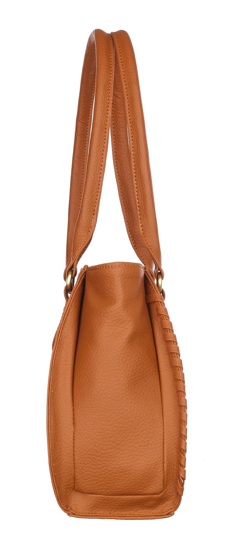Fostelo Women's Buenos Satchel Tote Handbag for Women | Ladies Purse | Stylish Shoulder Bag | Gift For Women (Tan1) - Image 3
