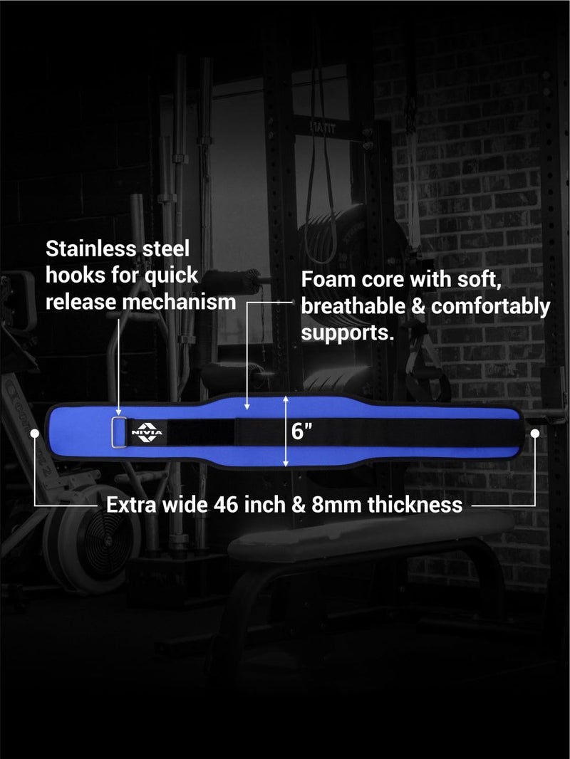 Nivia Adjustable Weight Lifting Back Support Belt - Image 4