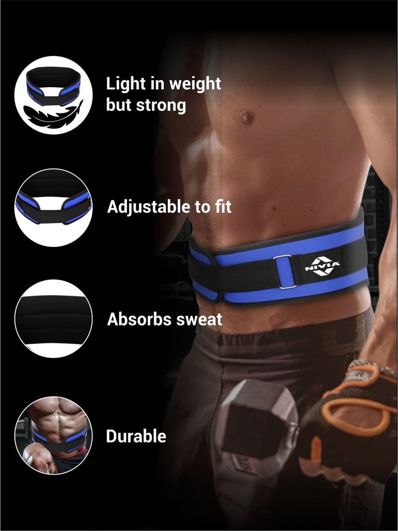 Nivia Adjustable Weight Lifting Back Support Belt - Image 5
