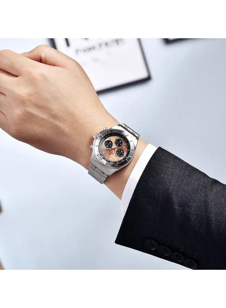 بيرسيجار ساعة بيرسيجار BG-1705 بيلاتريكس كرونوغراف من الستانلس ستيل - Image 3
