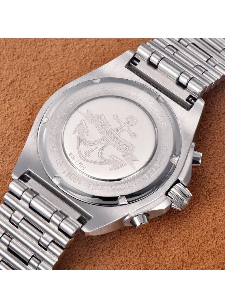 بيرسيجار ساعة بيرسيجار BG-1705 بيلاتريكس كرونوغراف من الستانلس ستيل - Image 5