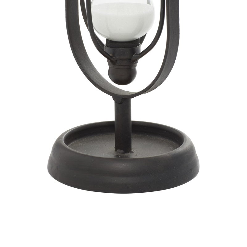Deco 79 Traditional Metal Solid Timer, 4" x 4" x 8", Black - Image 4