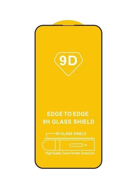 9D Tempered Glass Screen Protector With Rounded Edges For Apple iPhone 14 Pro Max And Apple iPhone 13 Pro Max , Scratch Resistant