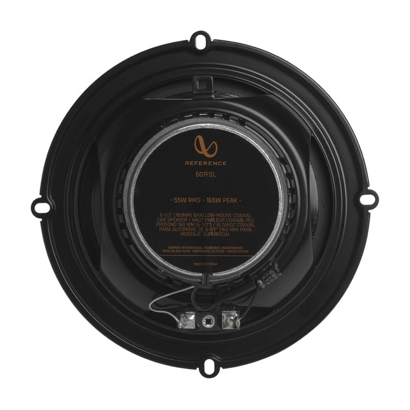 Infinity REF607FSL Shallow Mount 6.5 Inch 2 Way Coaxial Car Speakers - Pair - Image 3