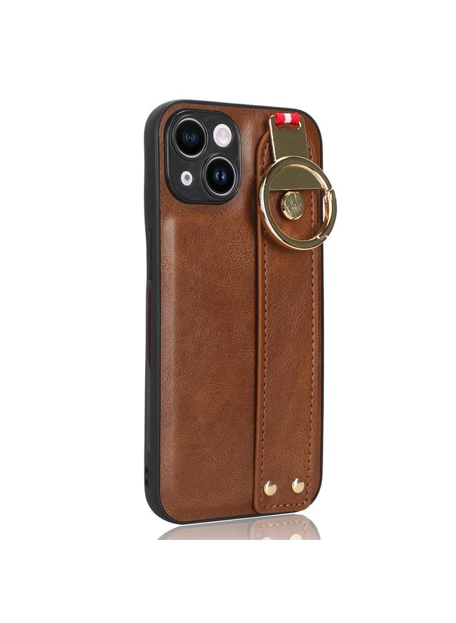 S-TOP Case For iPhone 13 Wristband Leather Back Phone Case - Image 2