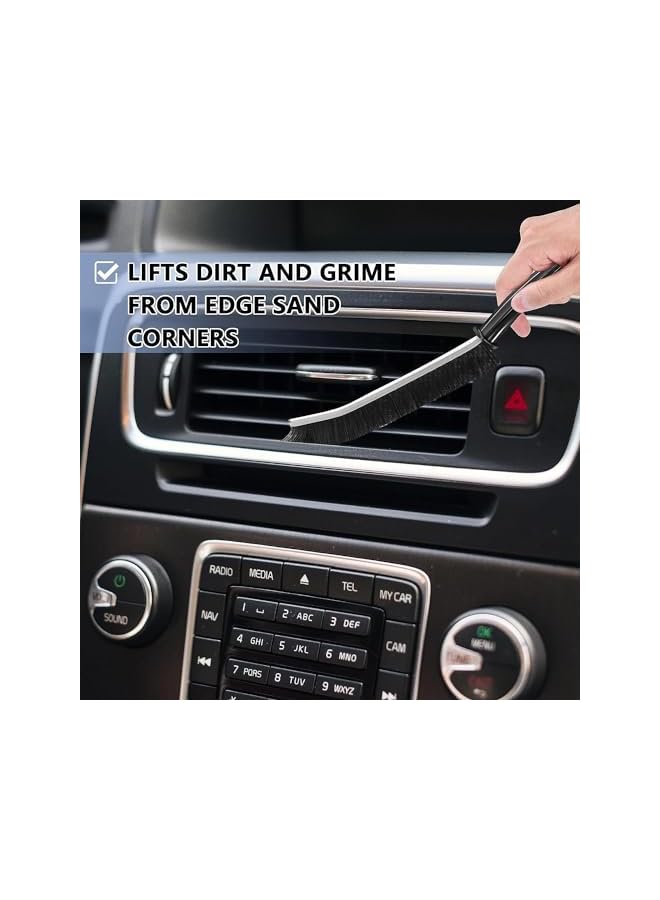 PROMASS Black Gap Cleaning Brush, New Multifunctional Crevice Cleaning Tool, Dead Corners Brushes for Bathroom Kitchen Tiles Window Door Slots(3pc) - Image 3