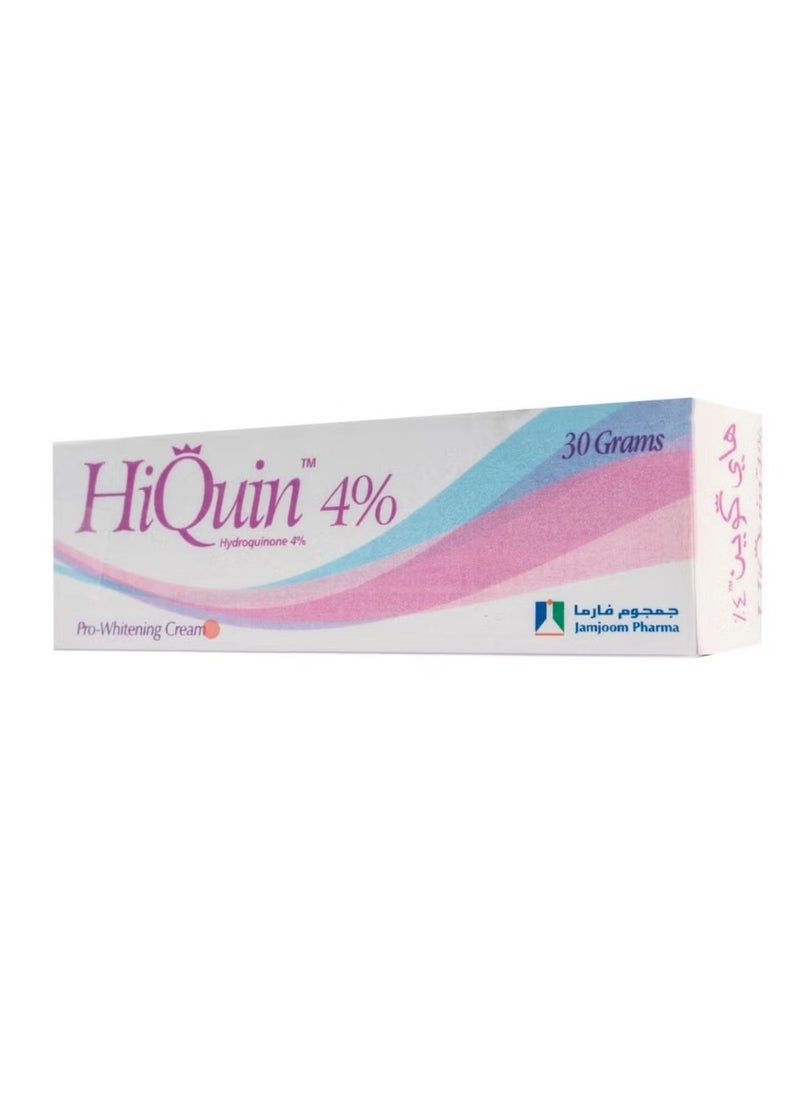 Hiquin Pro Whitening Cream 4% 30grams