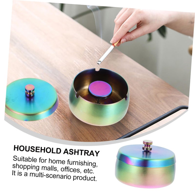 Stainless Steel Windproof Outdoor Ashtray Fire Safe and Easy to Clean - Image 5