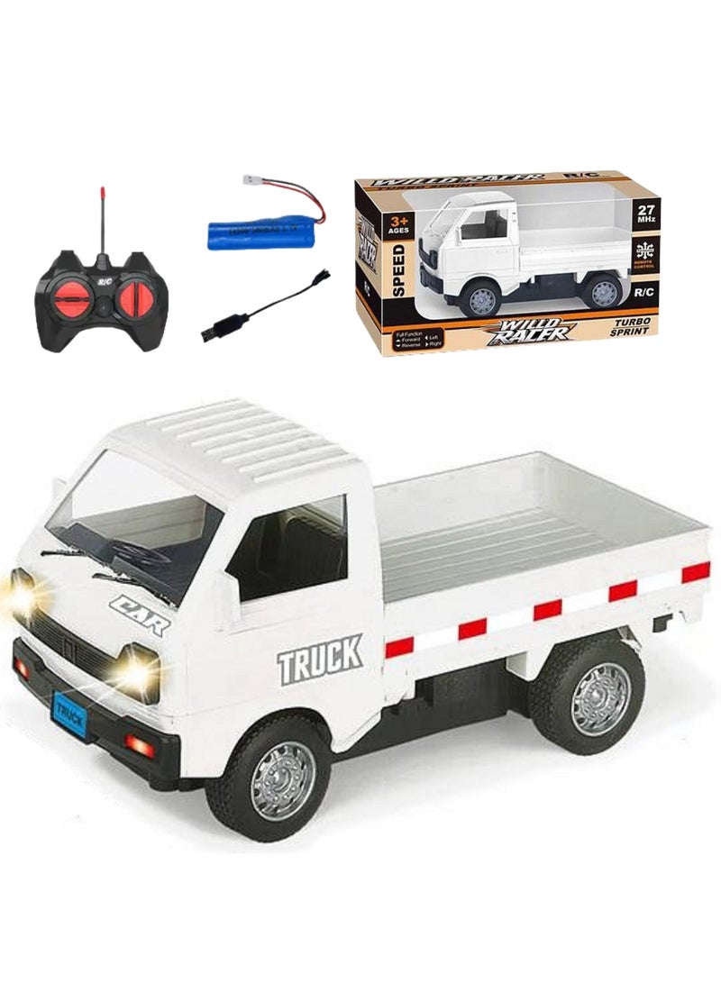 Remote Control Truck Car for Kids, 1:16 Scale All Direction Driving RC Vehicle with Realistic LED Headlights , Rechargeable Battery Included - Image 1
