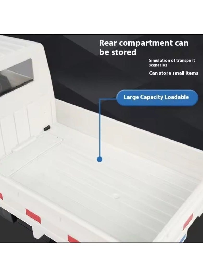 Remote Control Truck Car for Kids, 1:16 Scale All Direction Driving RC Vehicle with Realistic LED Headlights , Rechargeable Battery Included - Image 5