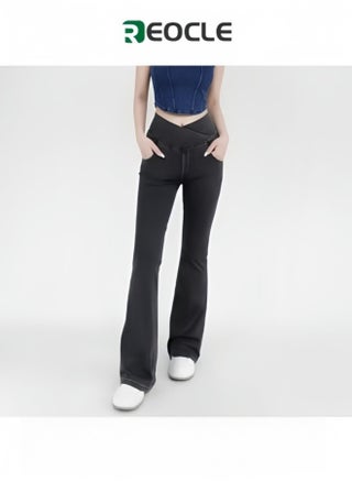 Women's Bell Bottom Jeans High Waisted Stretchy Flare Jeans Pull On Tummy Control Flare Pants with Pockets Classic Denim Pants - pzsku/Z6F511505A2F9A18E26A3Z/45/1746686803/0ab53f63-a2bc-4ede-bd44-d6888a2b2eb0