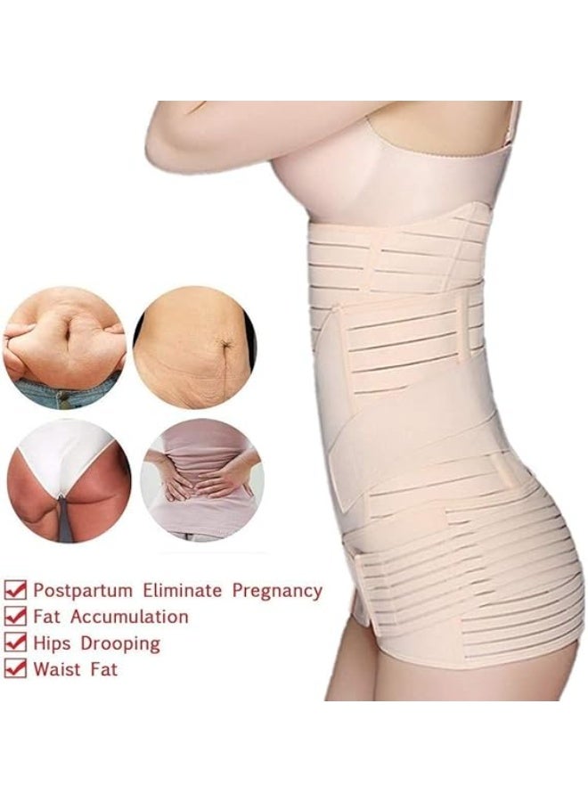 Postpartum Body Shaper Support Belt Set for Women – Belly Waist & Pelvis Support Belts – Adjustable Slimming Shapewear – Tummy Control for Postpartum Recovery - Image 2