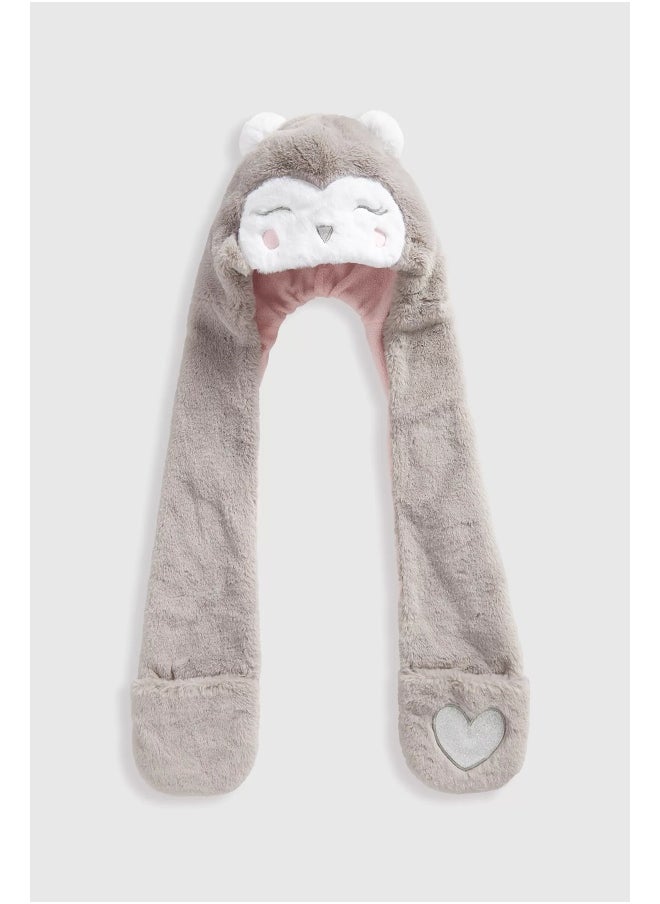 mothercare Penguin Hooded Scarf  - Image 1