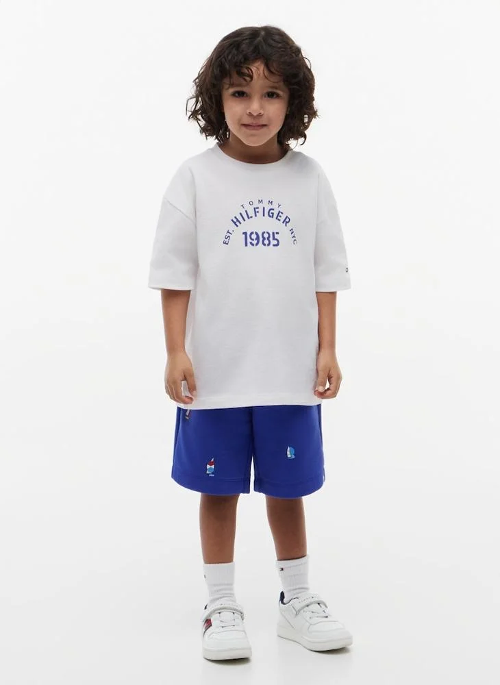 Tommy Hilfiger Terry T-Shirt And Shorts Outfit