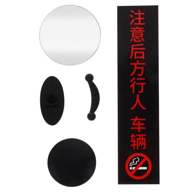 2 Pcs Wide Angle Blind Spot Mirrors for Cars Easy Installation Glass and Plastic Construction - Image 2
