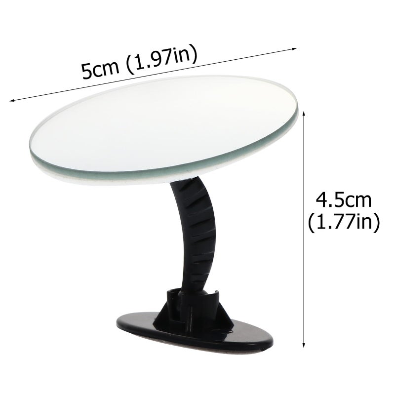 2 Pcs Wide Angle Blind Spot Mirrors for Cars Easy Installation Glass and Plastic Construction - Image 3