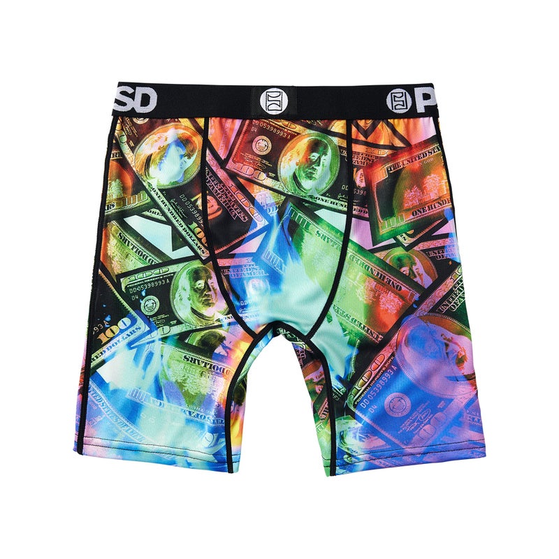 PSD Boys Boxer Briefs â€“ Thermal Rain, Comfortable Breathable Underwear for Boys, Large - Image 2