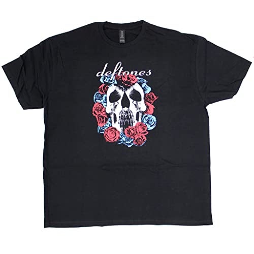Merch2rock Deftones Men's Skull T-Shirt X-Large | Officially Licensed Merchandise - Image 1