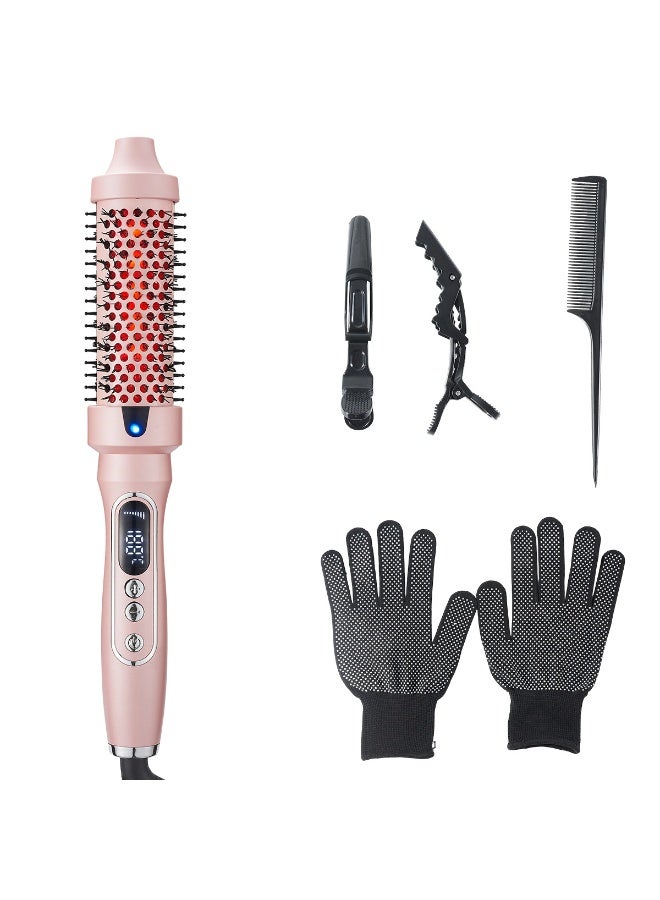 HUMJO Infrared Heating Curling Iron, Household Electric Curling Iron, Multi-level Adjustment Straightening Comb, Fast Heating in 30s - Image 1