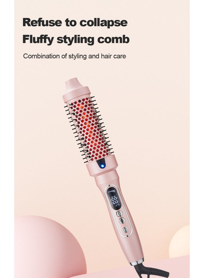 HUMJO Infrared Heating Curling Iron, Household Electric Curling Iron, Multi-level Adjustment Straightening Comb, Fast Heating in 30s - Image 3