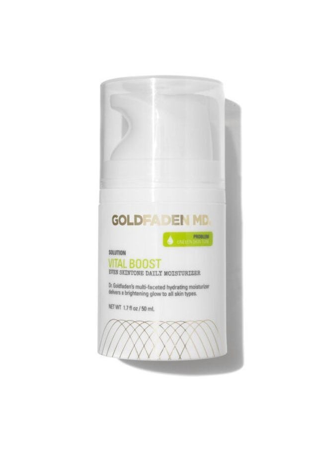 Goldfaden MD VITAL BOOST EVEN SKINTONE DAILY MOISTURIZER  50ML 
