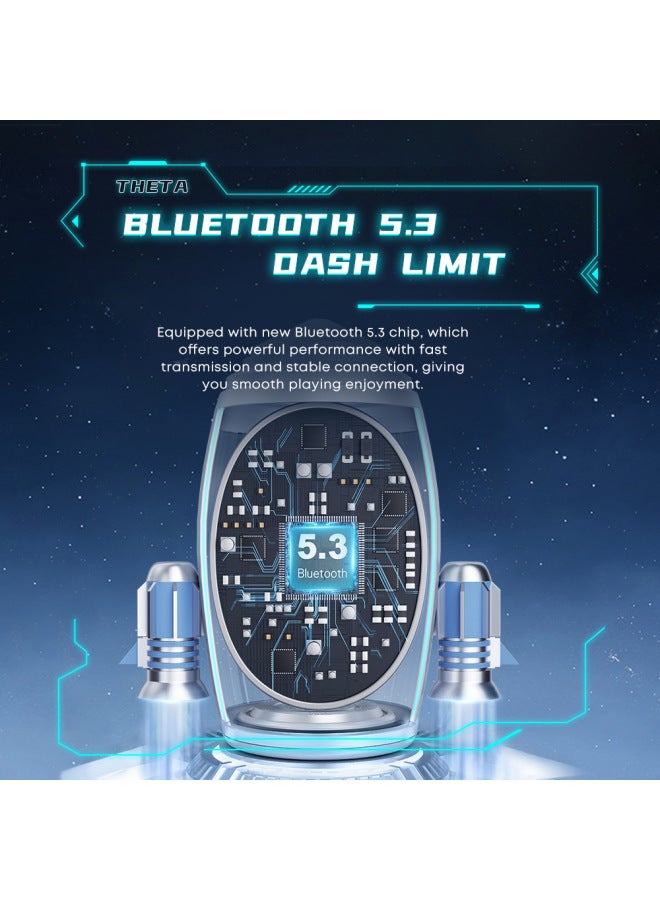 Langston Theta Bluetooth Headset Enc Noise Reduction Dual Stereo Game Headset Android Ios Universal - Image 4