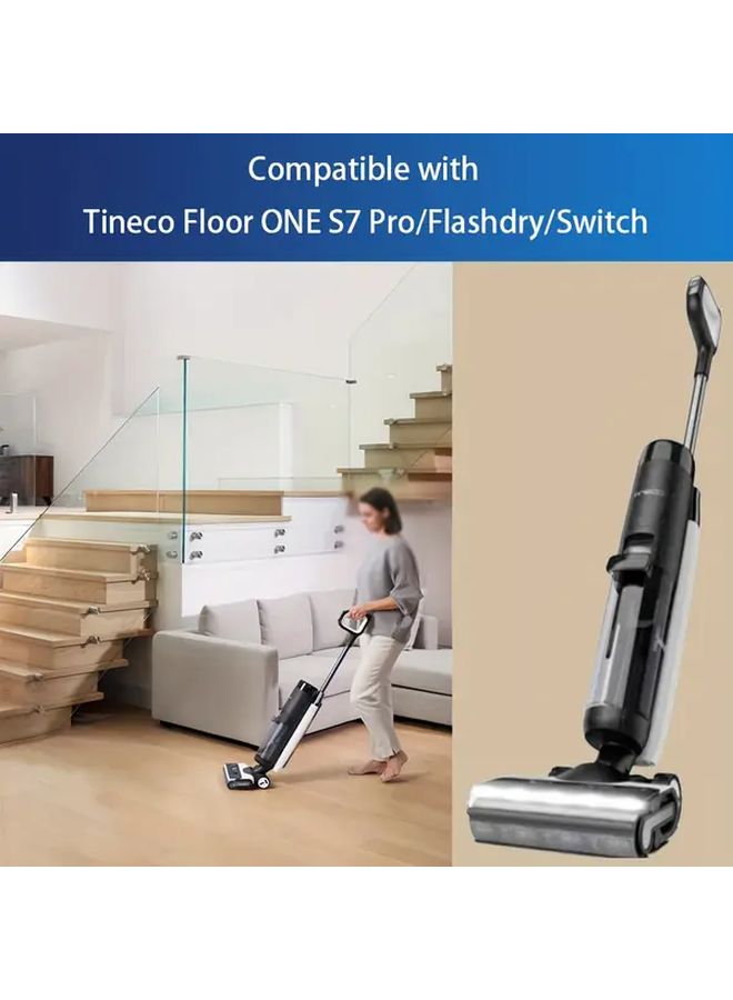 قطعة واحدة خزان ماء بديل متوافق مع Tineco Floor ONE S7 Pro، تصميم أسود، سهل التعبئة. - Image 3