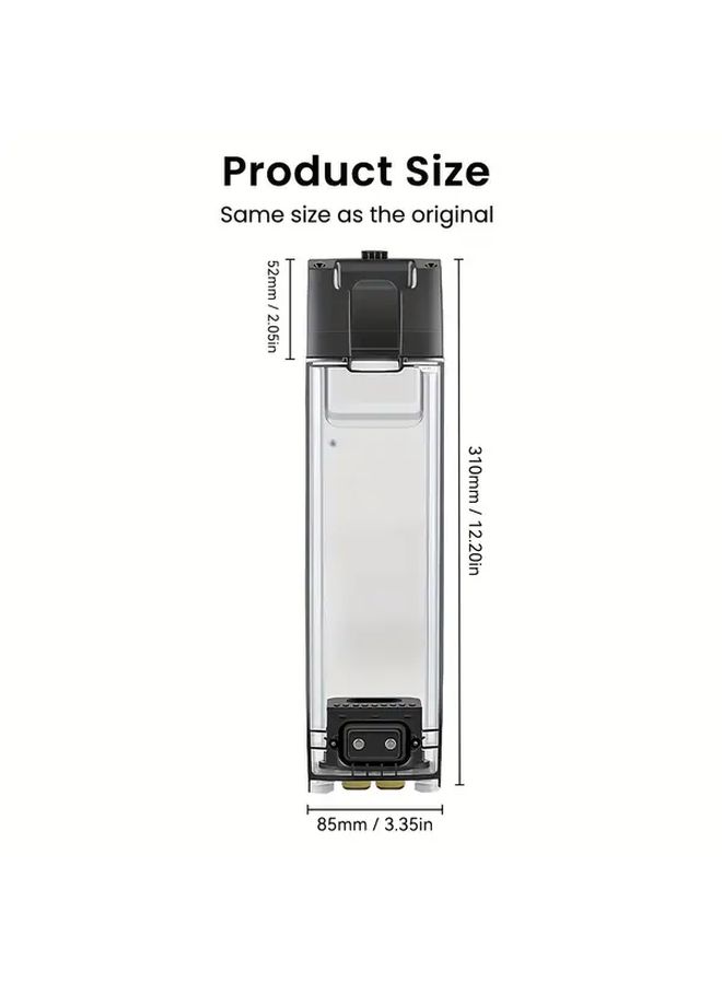 قطعة واحدة خزان ماء بديل متوافق مع Tineco Floor ONE S7 Pro، تصميم أسود، سهل التعبئة. - Image 2